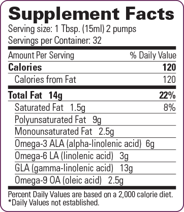 Digestive Facts Omega Oil 16oz