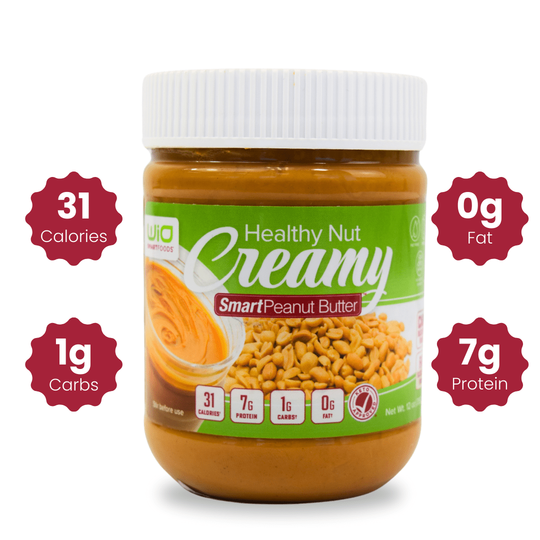 Keto Friendly Creamy Peanut Butter | WiO SmartFoods