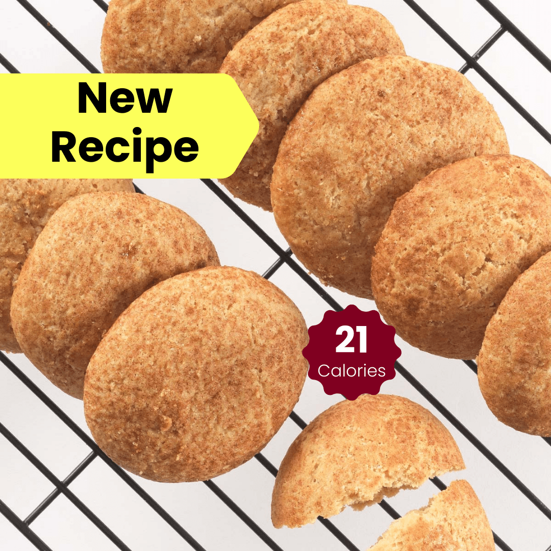 Keto Snickerdoodle Cookie – Low Carb, Fat-Free | WiO SmartFoods Keto Snickerdoodle Cookie – Low Carb, Fat-Free | WiO SmartFoods