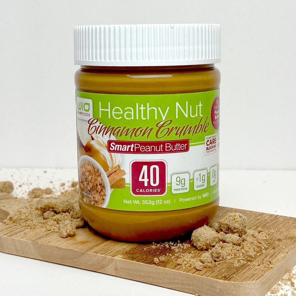 Healthy Nut Cinnamon Crumble Peanut Butter WiO SmartFoods