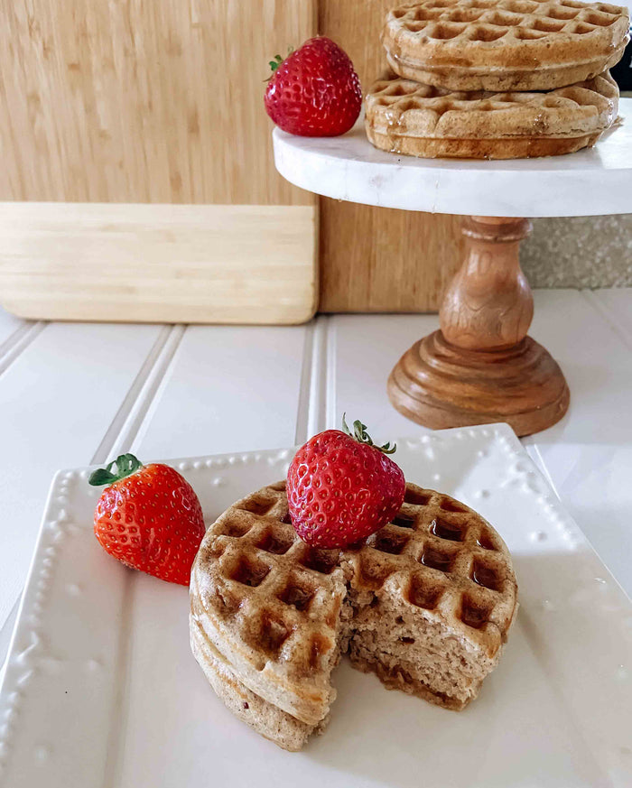 How to Make Delicious Keto Approved Waffles - WiO SmartFoods
