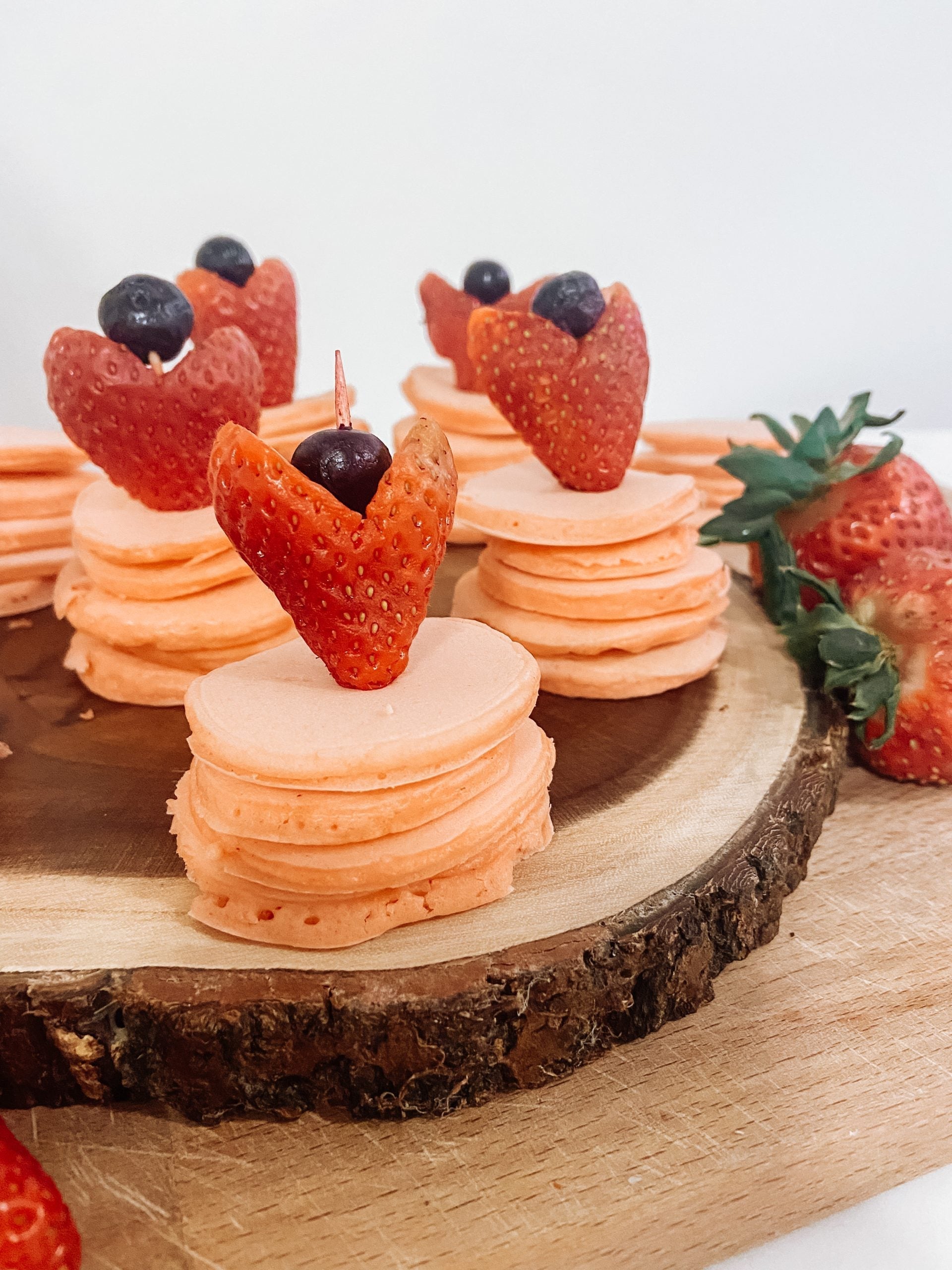 Pancake Snack Stack How to Make Mini Low-Carb Pancake Stacks