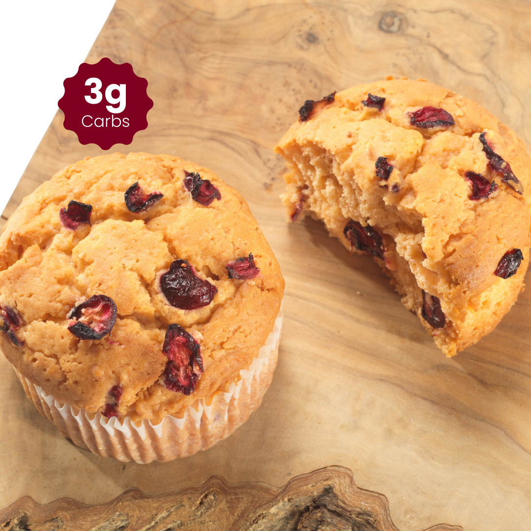 WiO Orange Cranberry Muffins (4-Pack)