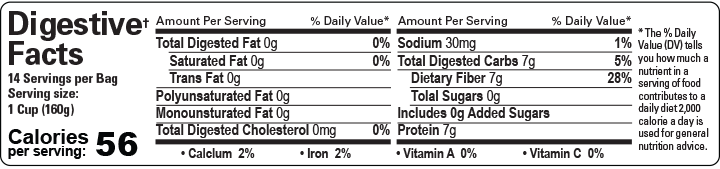 Digestive Facts Flour Gluten Free