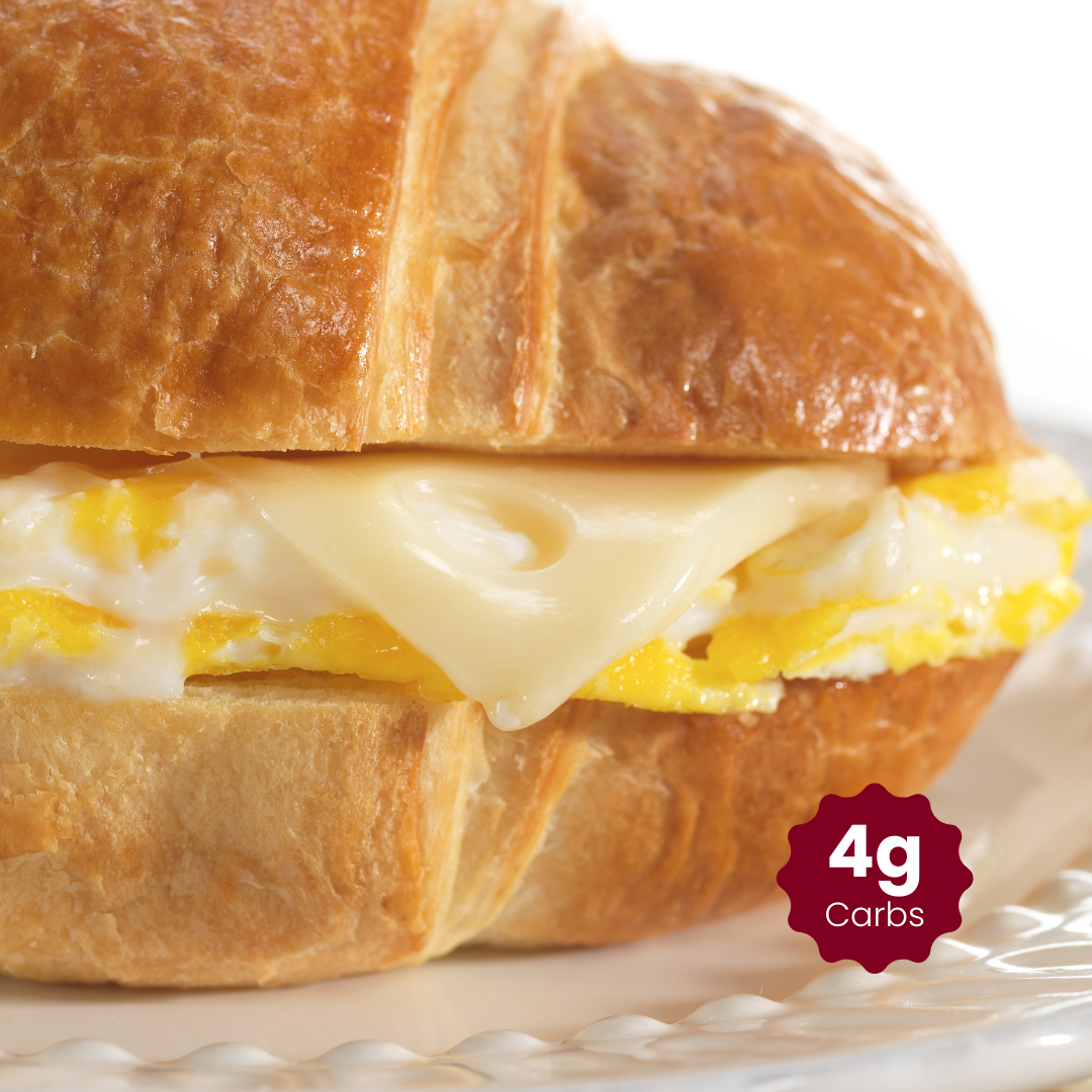 WiO Breakfast Egg & Cheese Croissants (2-Pack)