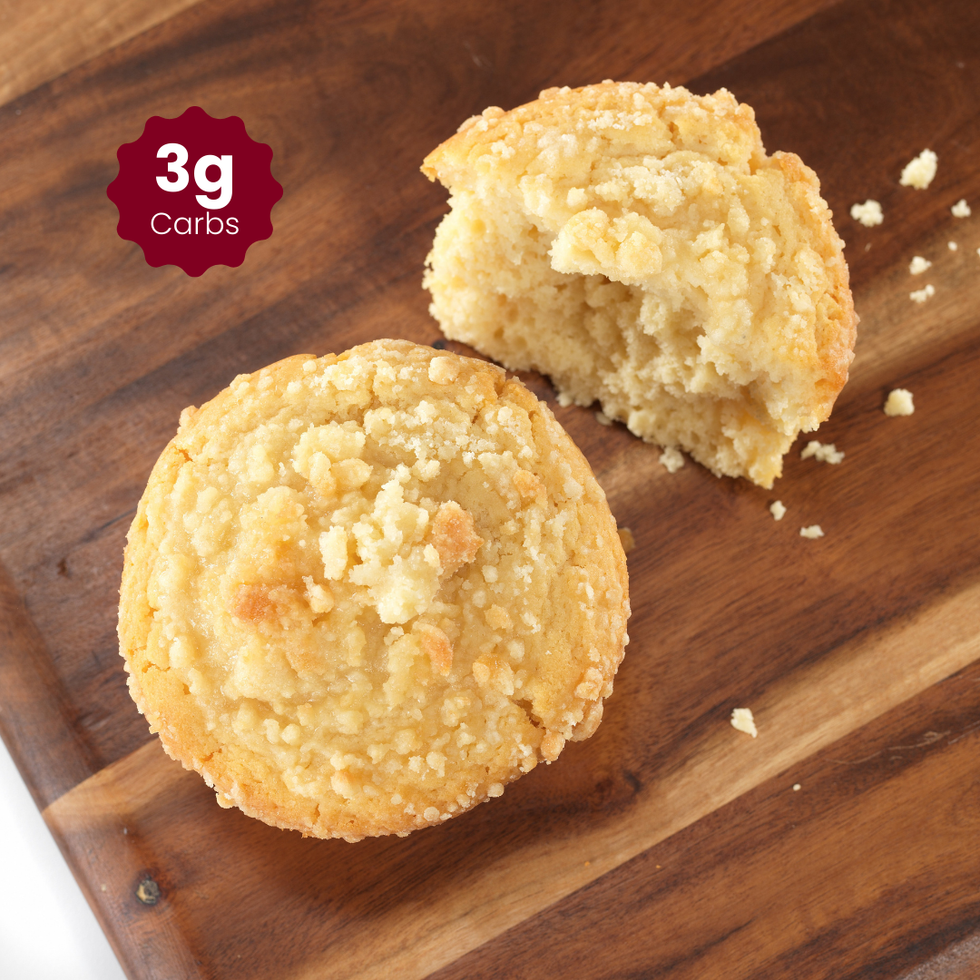 WiO Lemon Crumble Muffins (4-Pack)