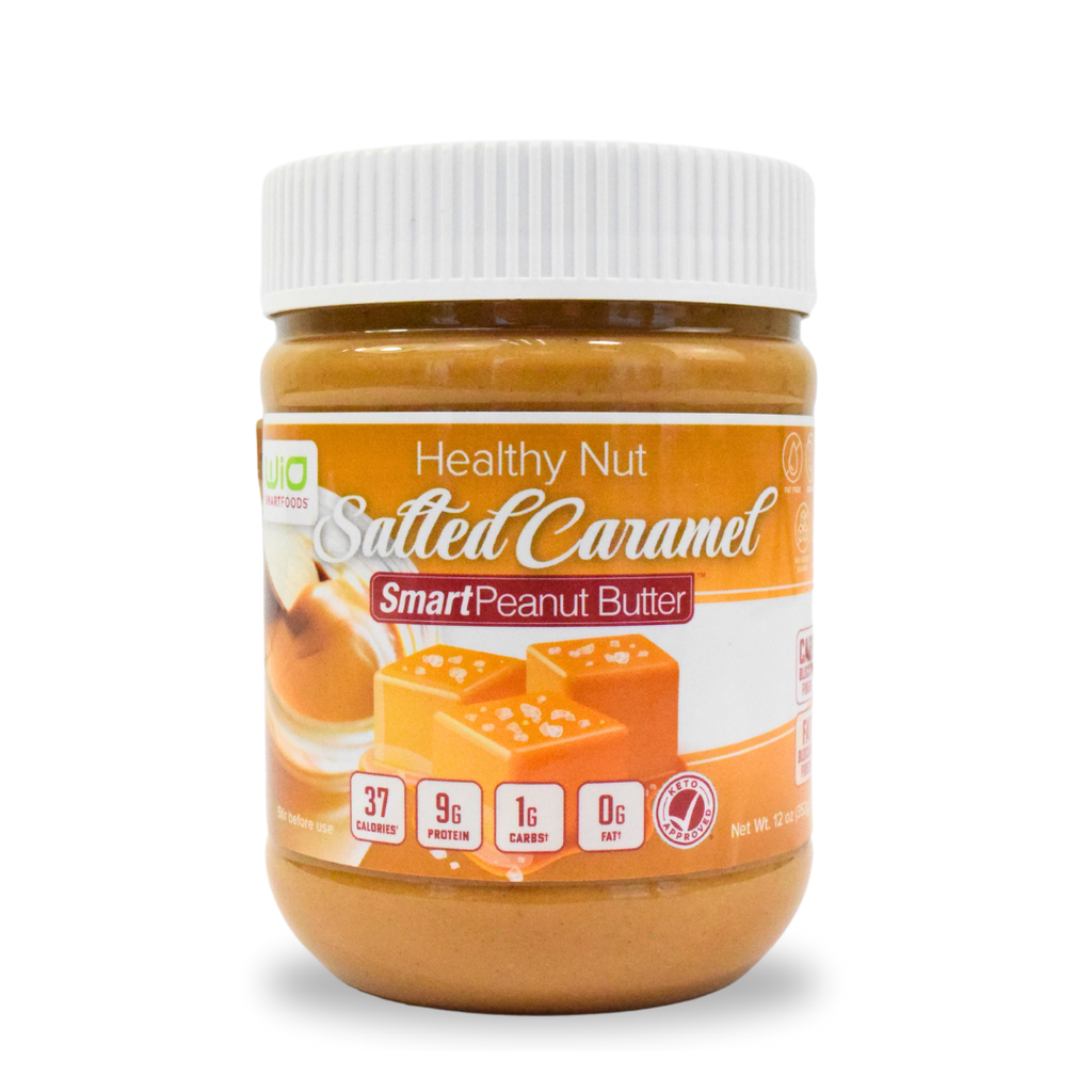 Healthy Nut Salted Caramel Peanut Butter WiO SmartFoods