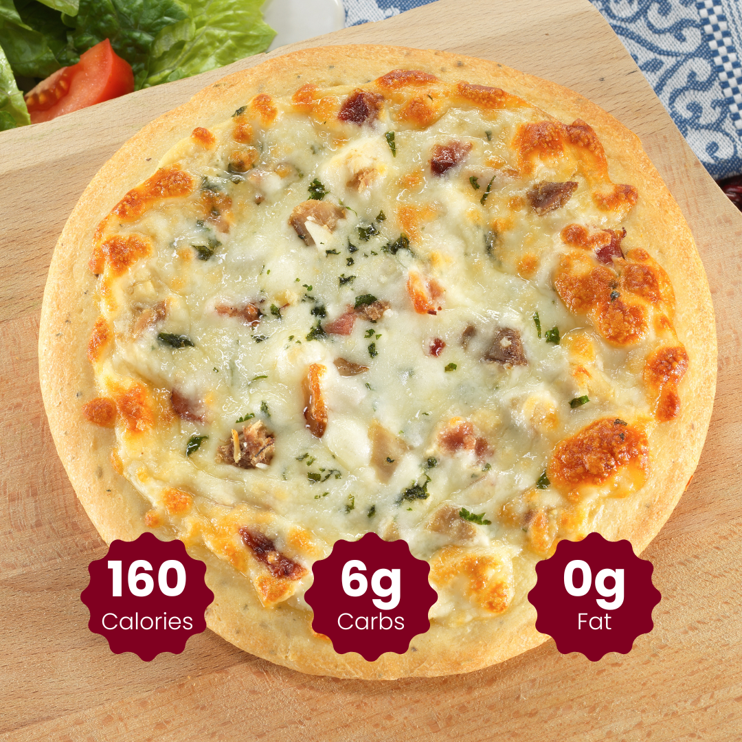 WiO Pizza Variety 3-Pack (Chicken Alfredo, Cheese, Pepperoni)