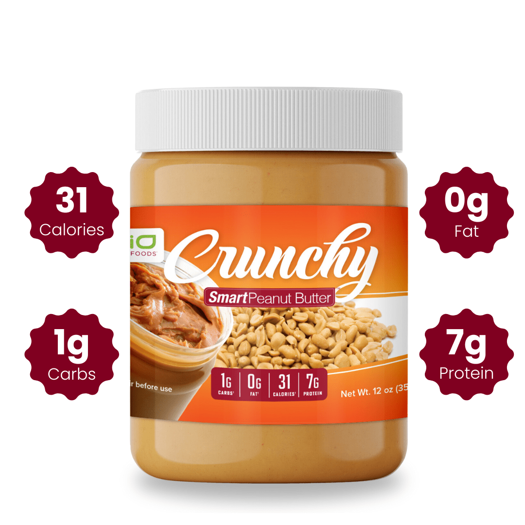 Healthy Nut Crunchy SmartPeanut Butter - WiO SmartFoods