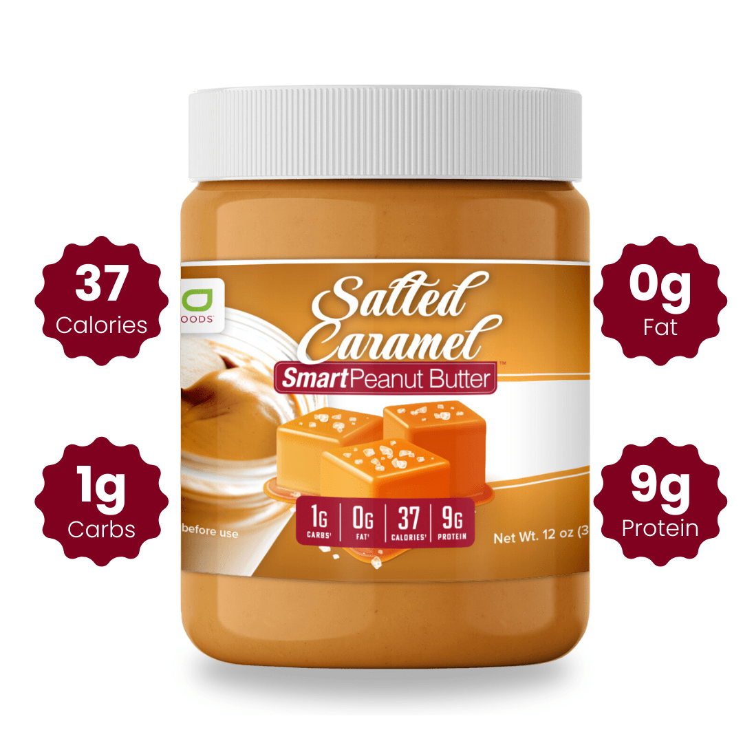 Healthy Nut Salted Caramel SmartPeanut Butter - WiO SmartFoods