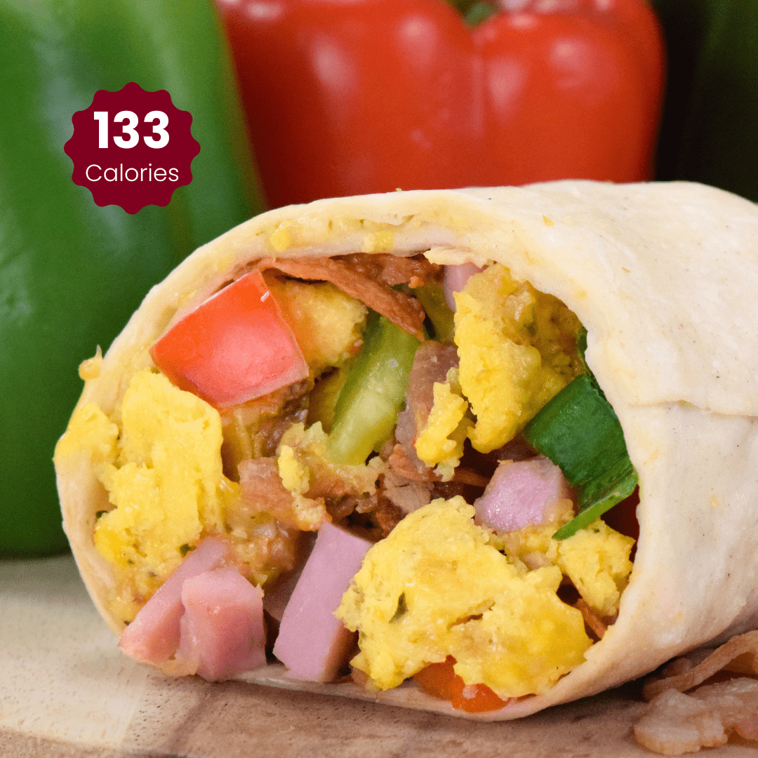 WiO Breakfast Burrito Egg, Ham & Bacon - WiO SmartFoods
