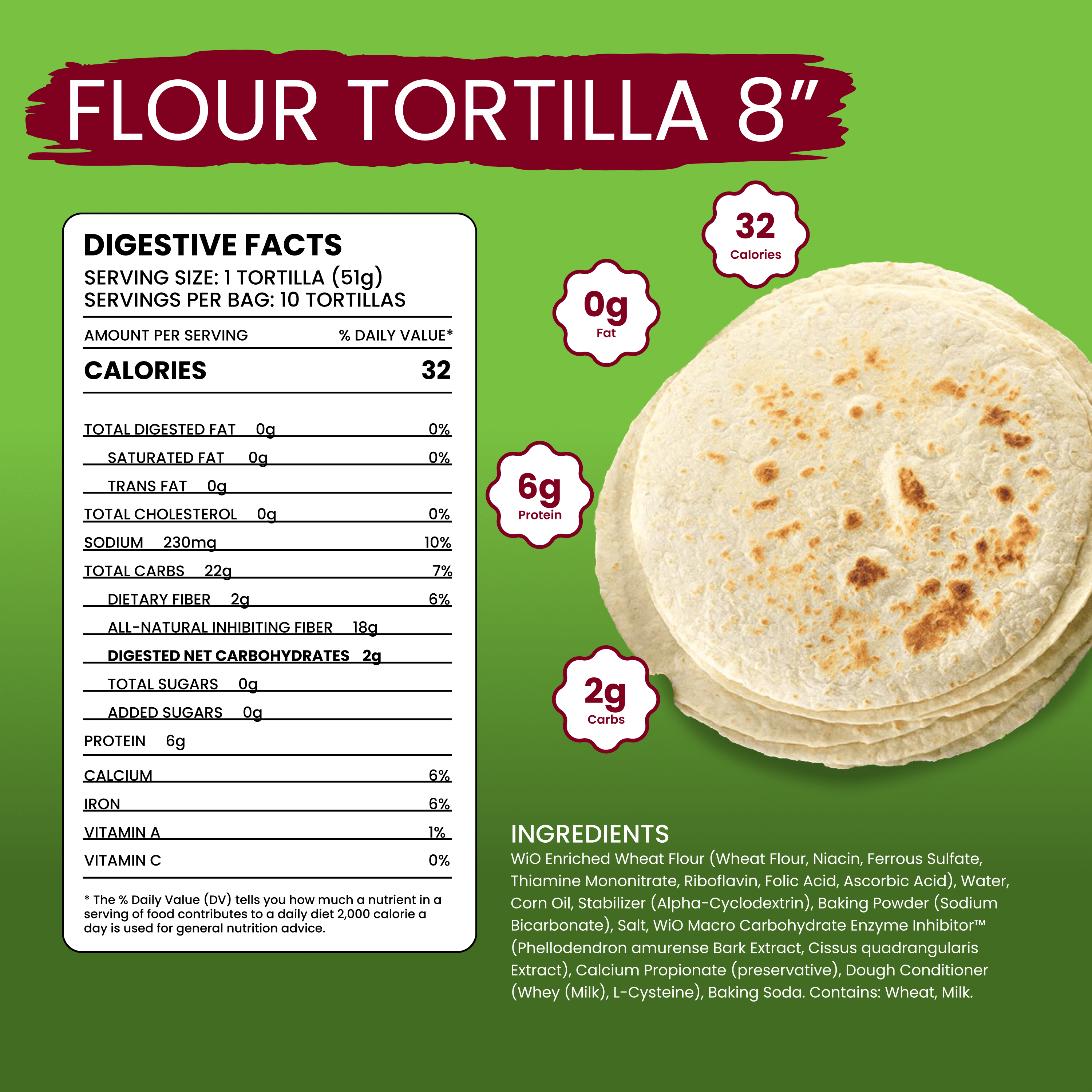 WiO Flour Tortillas 8