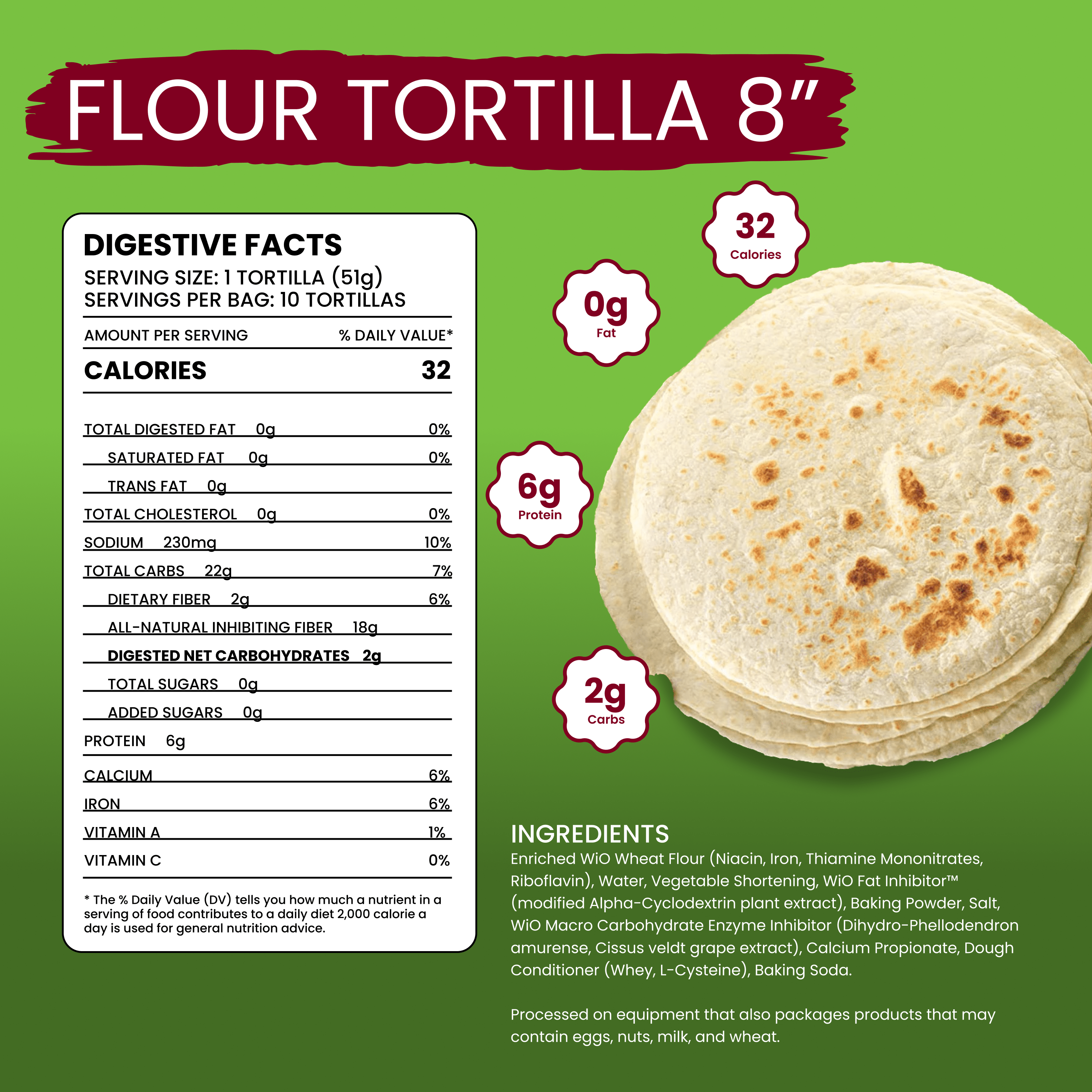 WiO Flour Tortillas 8