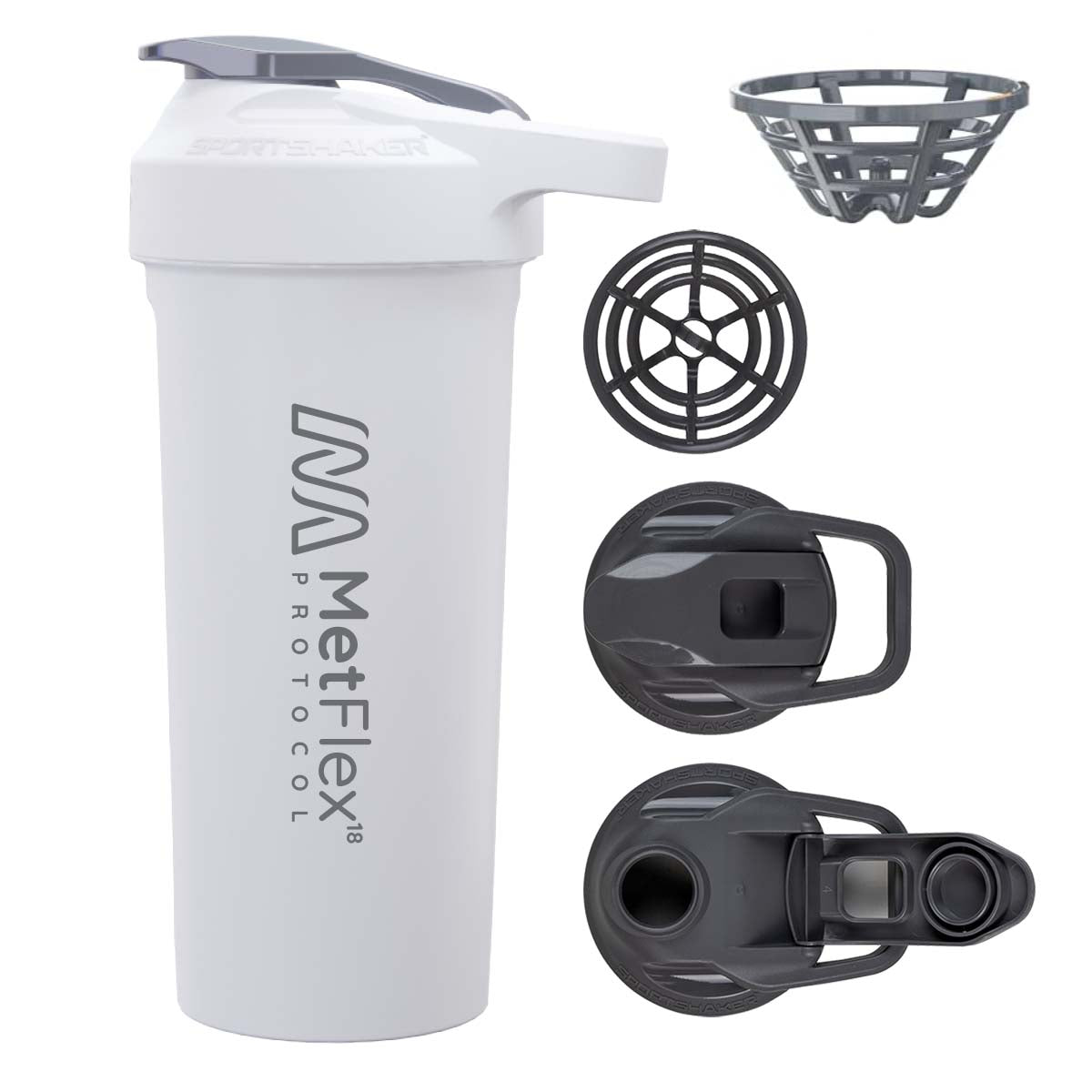 WIO SmartFoods: Shaker Bottle (24 oz)